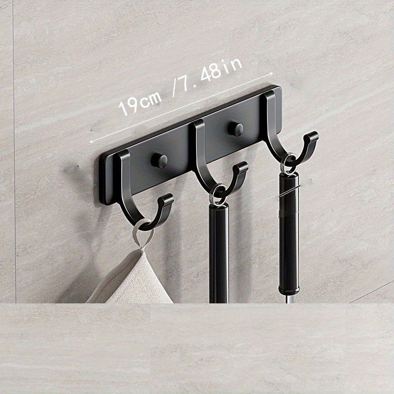 Lomhmn Handbag Hanger for Tables Durable Wall Mounted, Door Hooks for Hats  and Adhesive Hooks, Includes 5 Pieces Door/Iron Wall Hanging Mesh Curtain  Rod (#2-White, One Size) : : Home & Kitchen