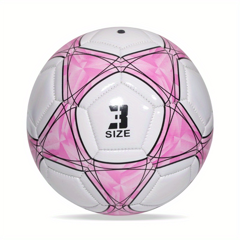 1pc Taille 3 Ballon De Football Avec Aiguille, Football De Match Officiel  Pour Enfants - Temu France