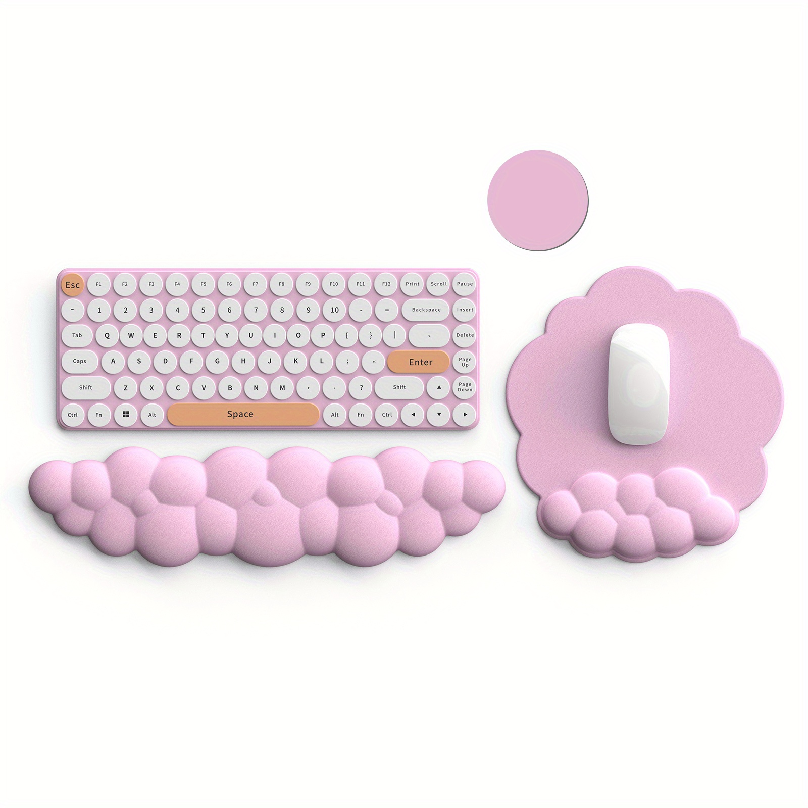 Ergonomic Mouse Wrist Rest Mouse Pads Silicon Gel Non-Slip S