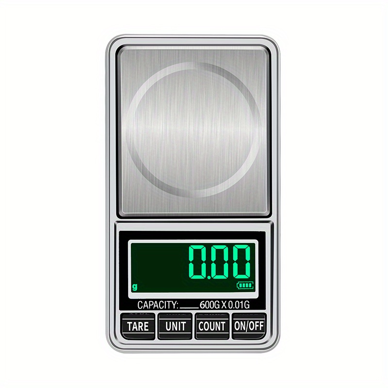 Smart Weigh Ultra Slim 600g x 0.1g Pocket Digital Jewelry Herb Gram Scale