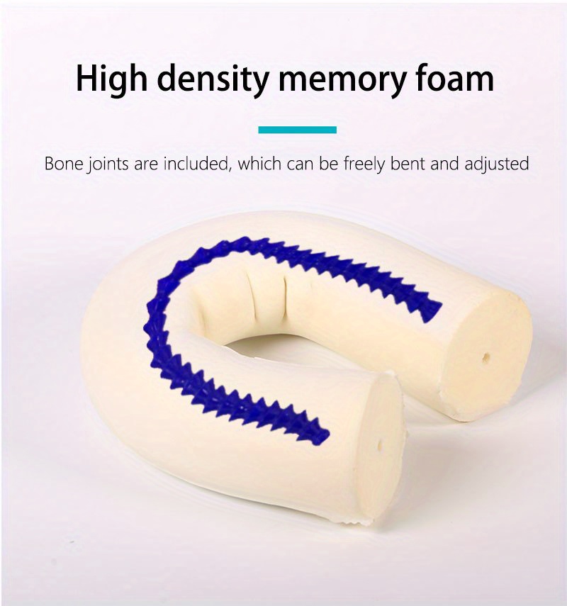 Memory Foam Travel Pillow Chin Shoulder Lumbar And - Temu