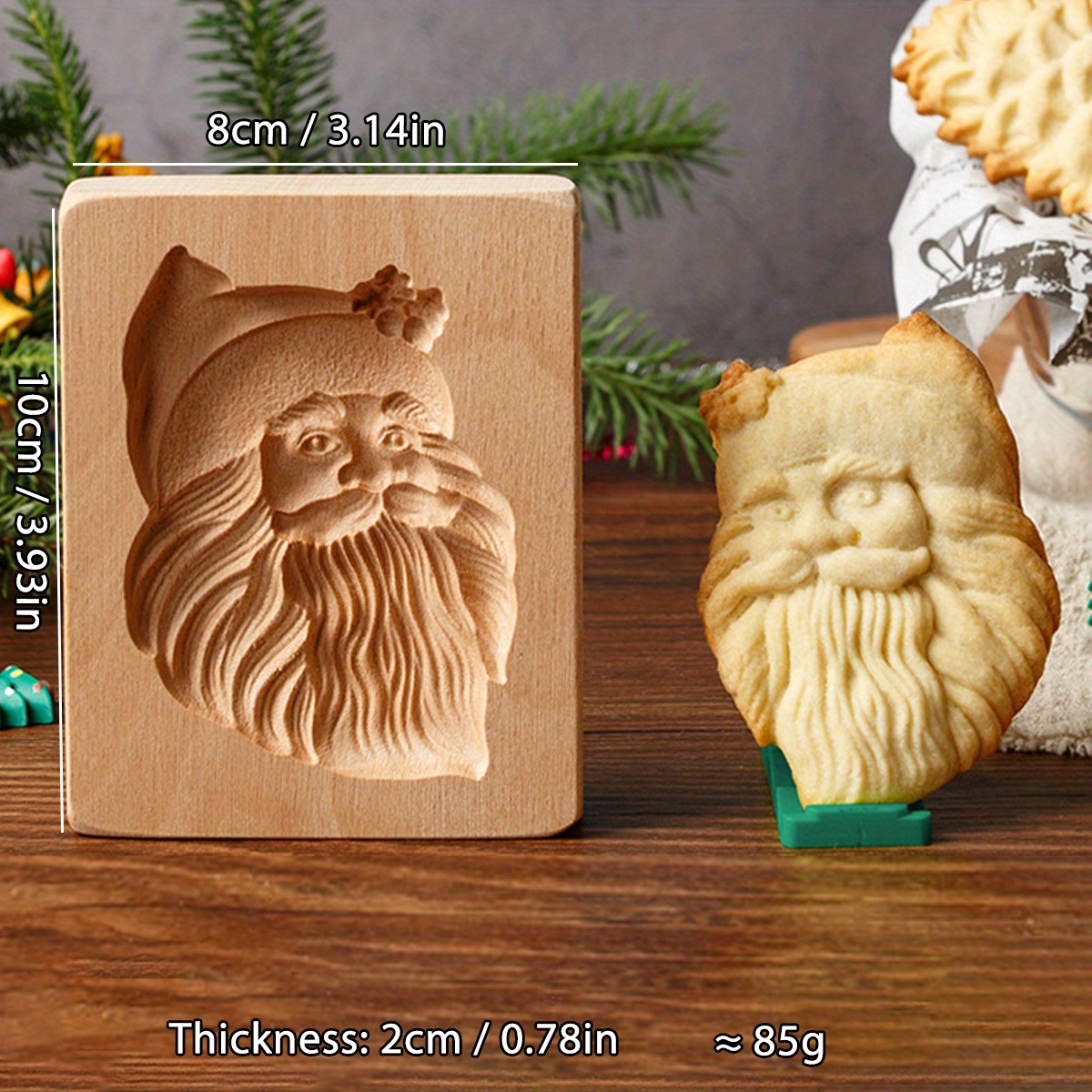 Mould Shortbread Mold Carved Wooden Gingerbread Cookie Mold Cookie Cutter  Molds 