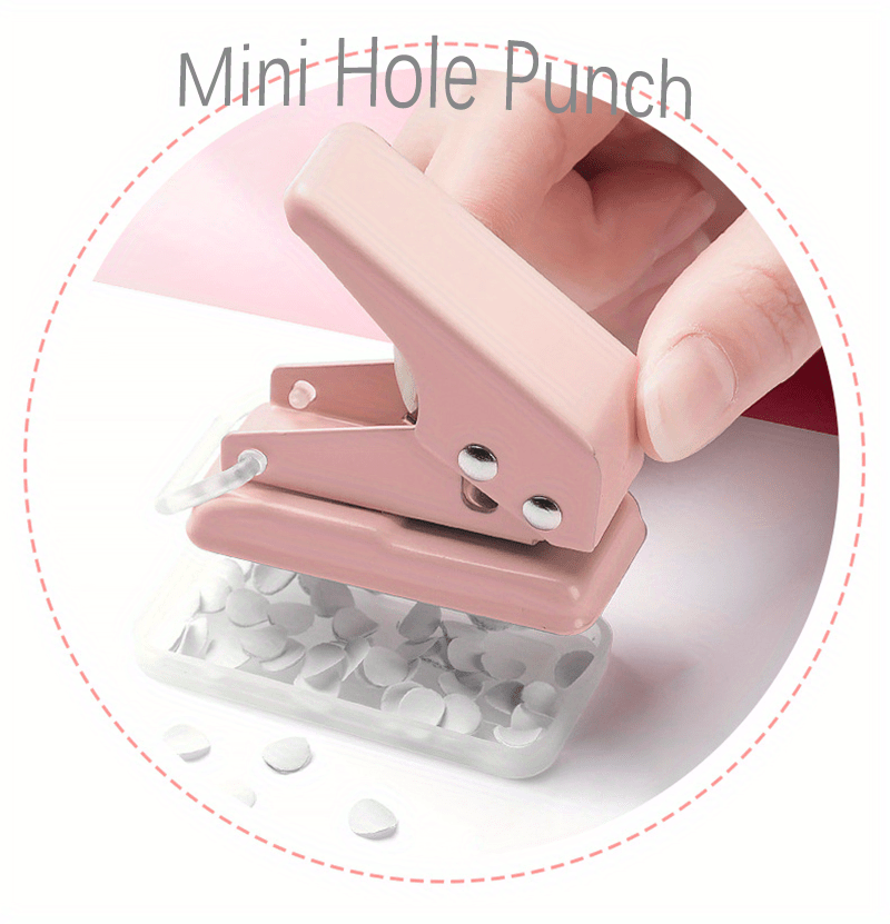 Single Hole Punch 1/4” Paper Hole Puncher Crafts One Hole - Temu