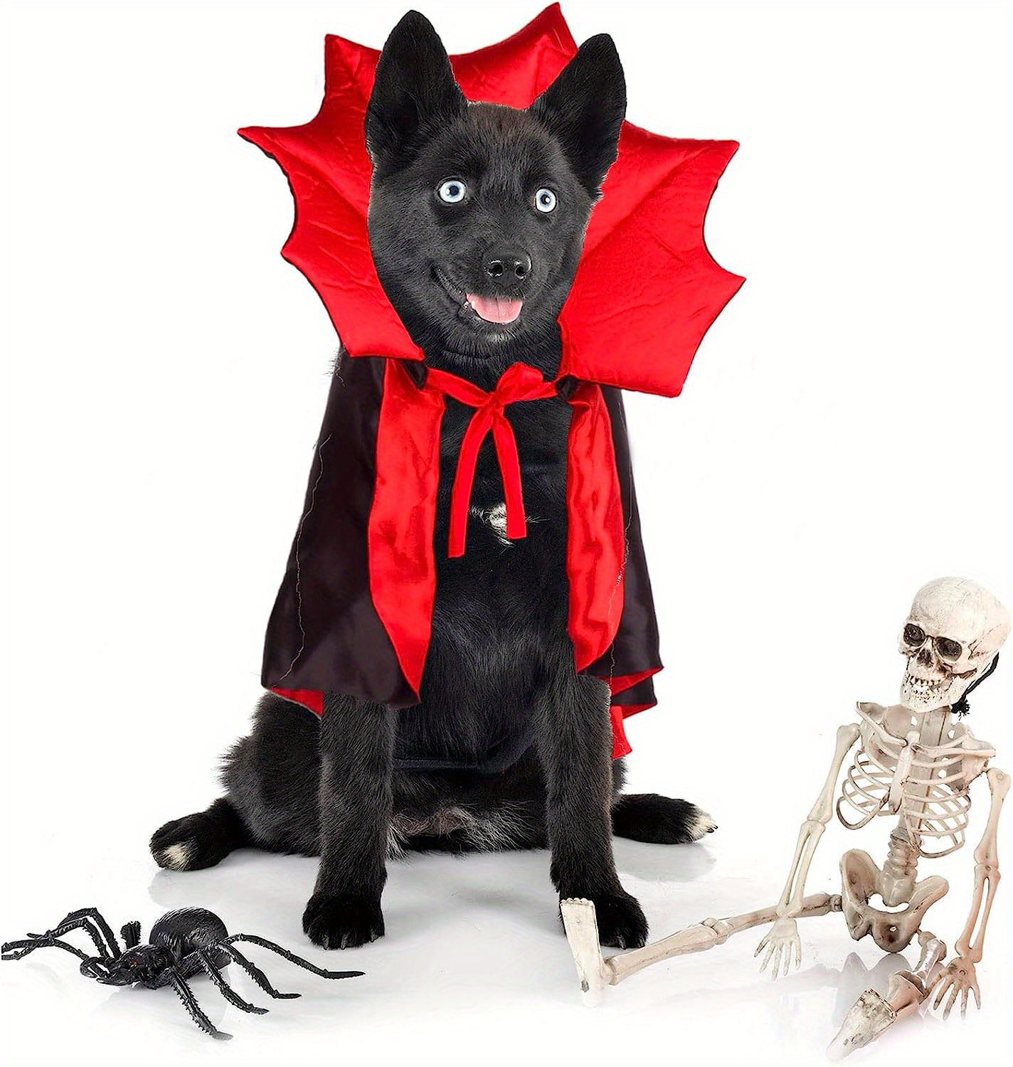 Halloween Dog Costume Dog Vampire Devil Costume Dog Temu