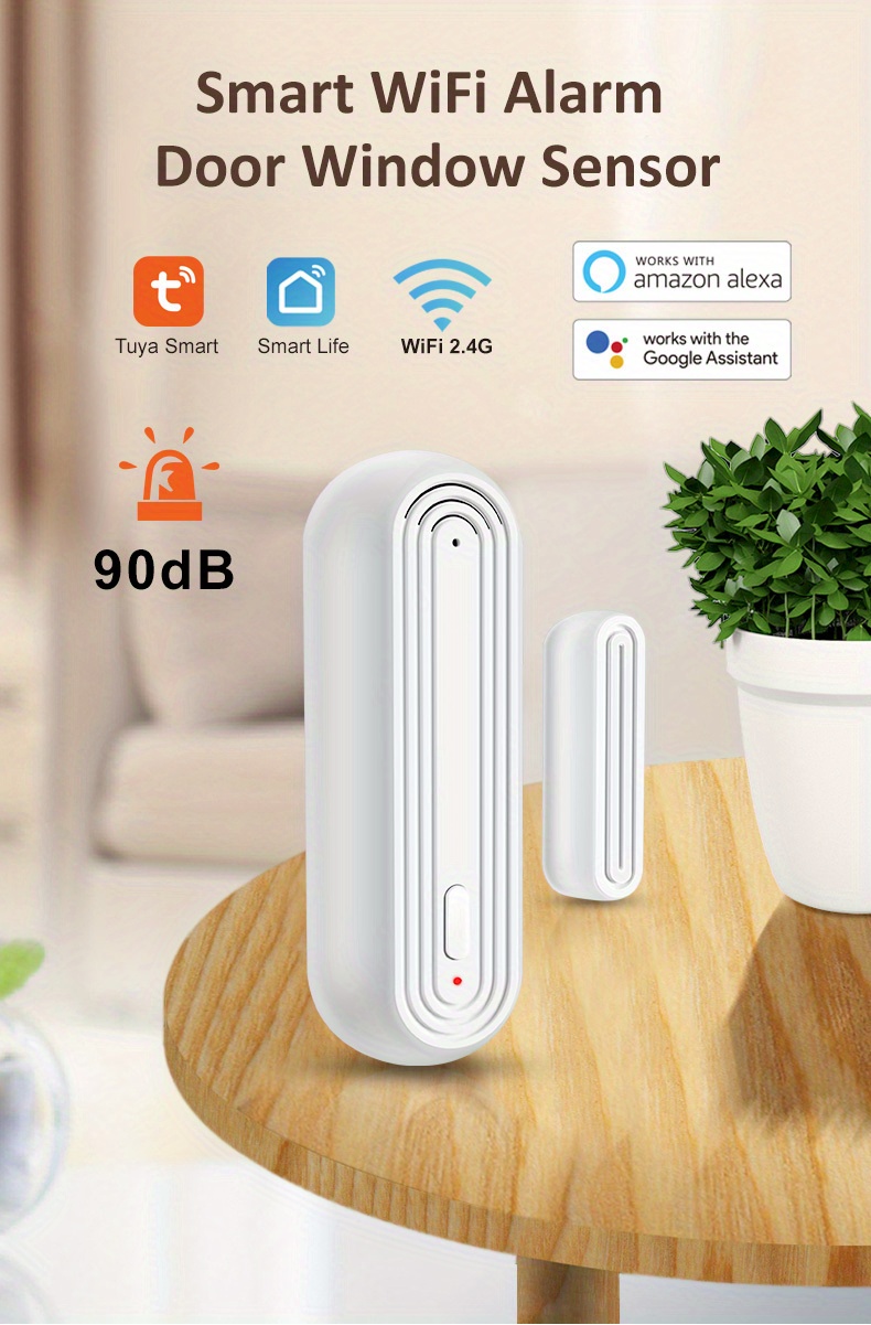 1pc Sensor Puerta Wifi Funciona Sensor Puerta Ventana - Temu Mexico