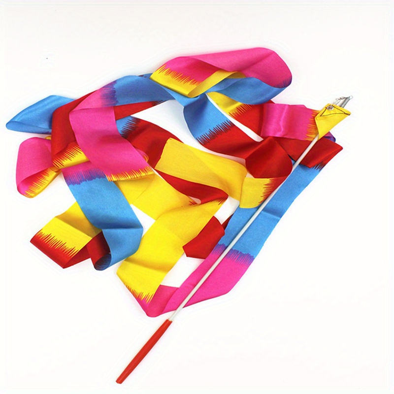 Status Gymnastic Twirling Ribbon - Rainbow (5m)