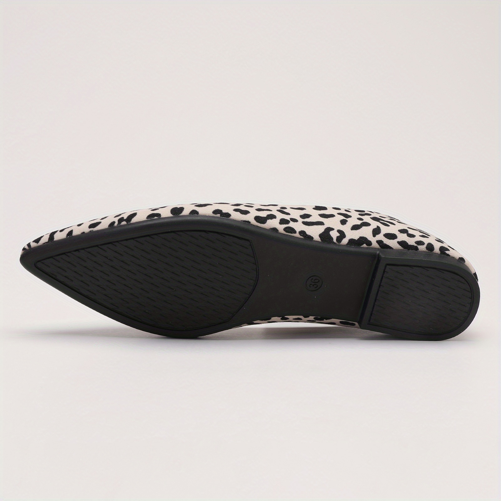 Women s leopard print decor flats pointed toe temu south africa