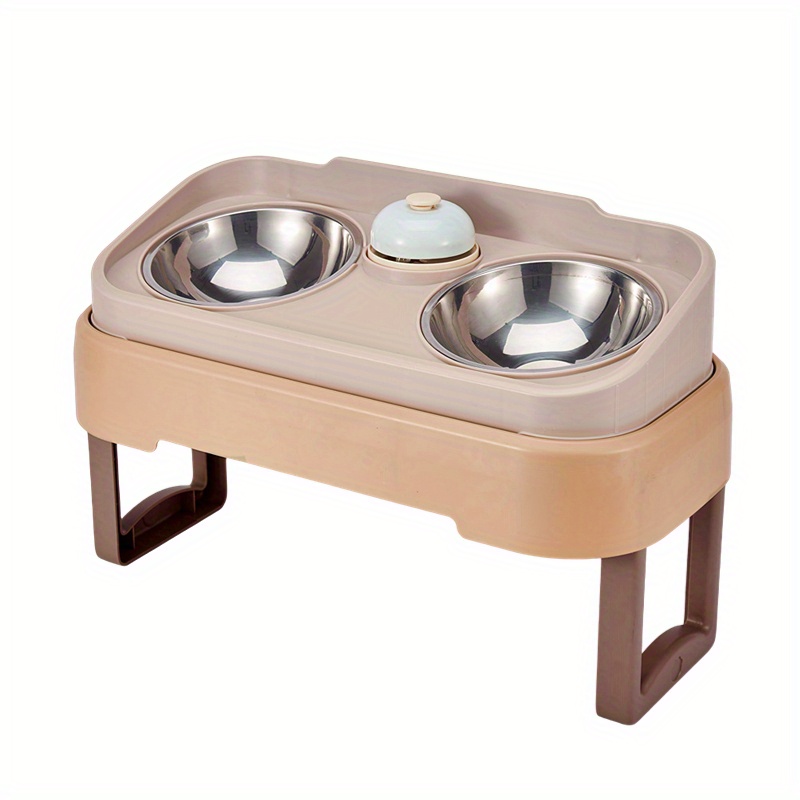 Vealind Stackable Dog Water Bowl Dispenser and Large Food Bowls