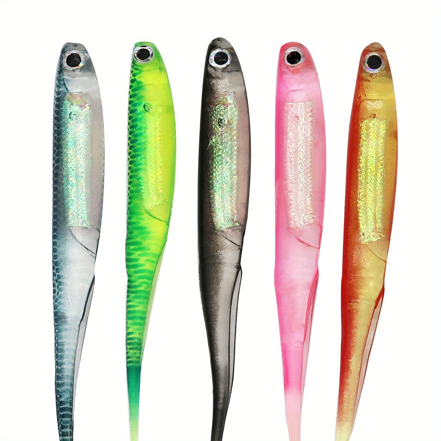 Durable Soft Swimbait Jerk Shad Lure Freshwater Saltwater - Temu Philippines