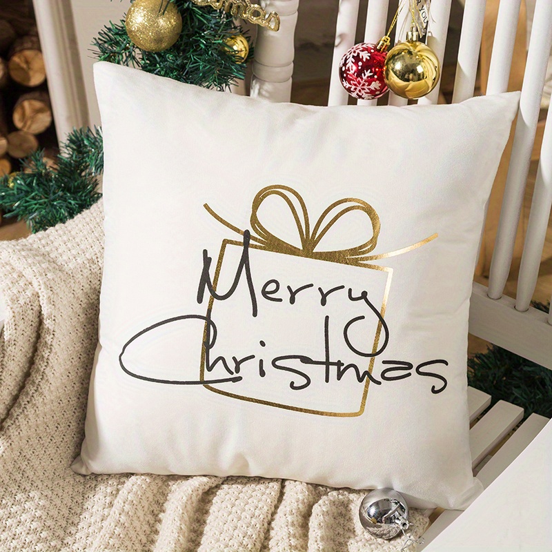 Christmas Pillow Covers 17.7x17.7 For Christmas Decorations - Temu