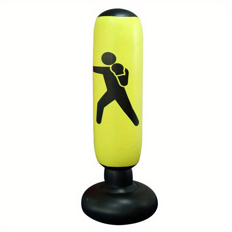 Fitness boxeo inflable saco de arena vaso adulto columna de boxeo vaso  vertical catarsis columna Levamdar LN-1422