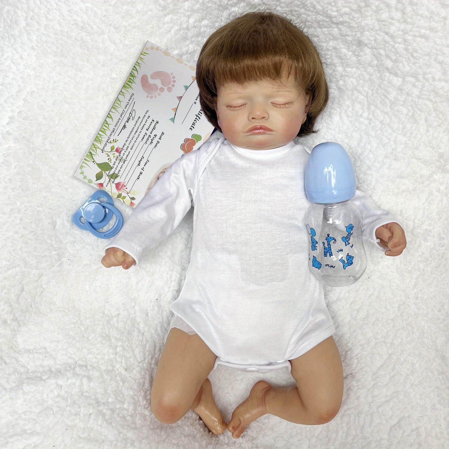 45cm Cutest Rosalie Bebe Reborn Girl Handmade By Artist Oils