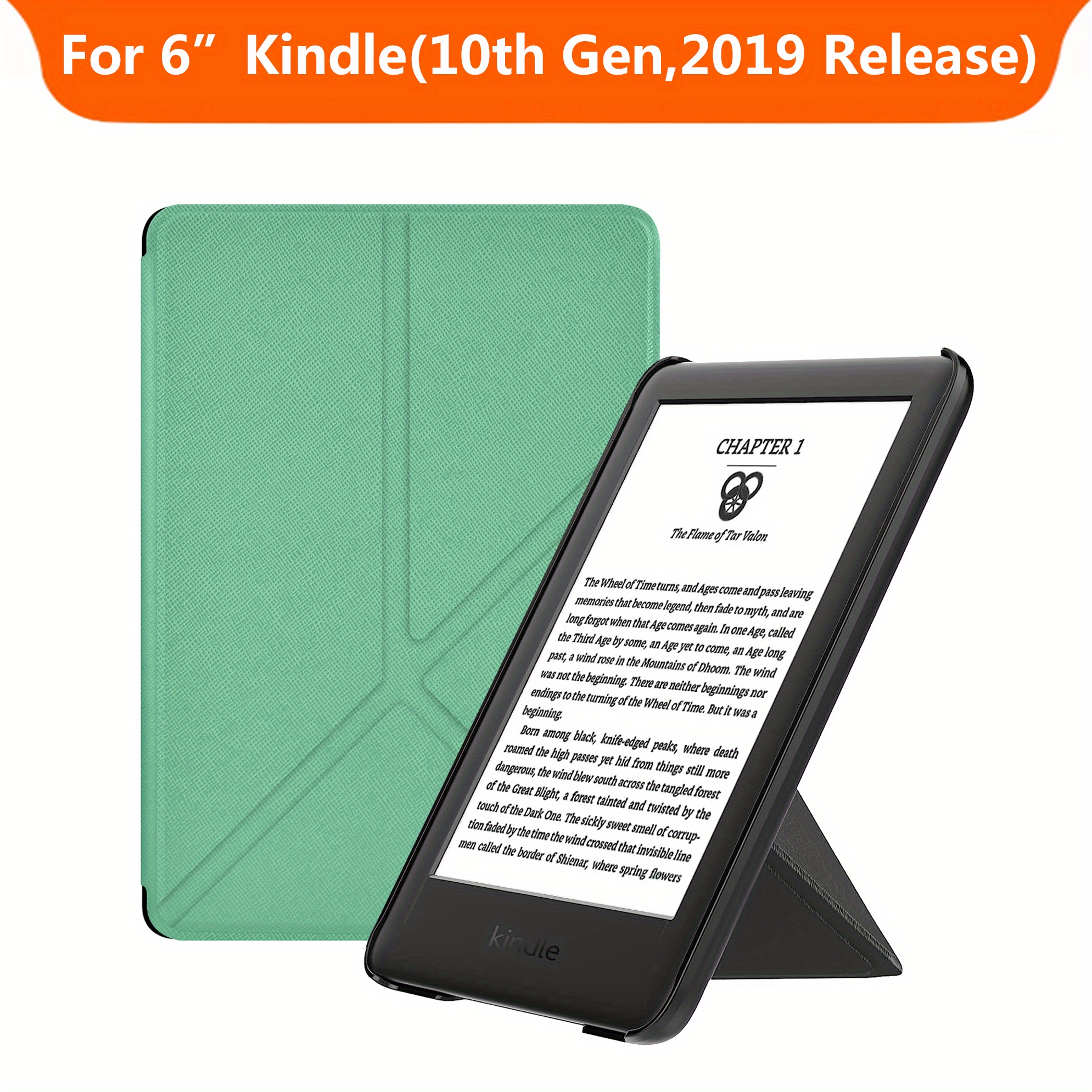 Housse Coque Etui Flip Smart pour  Kindle Paperwhite 2018 2019 Gen.10  Noir