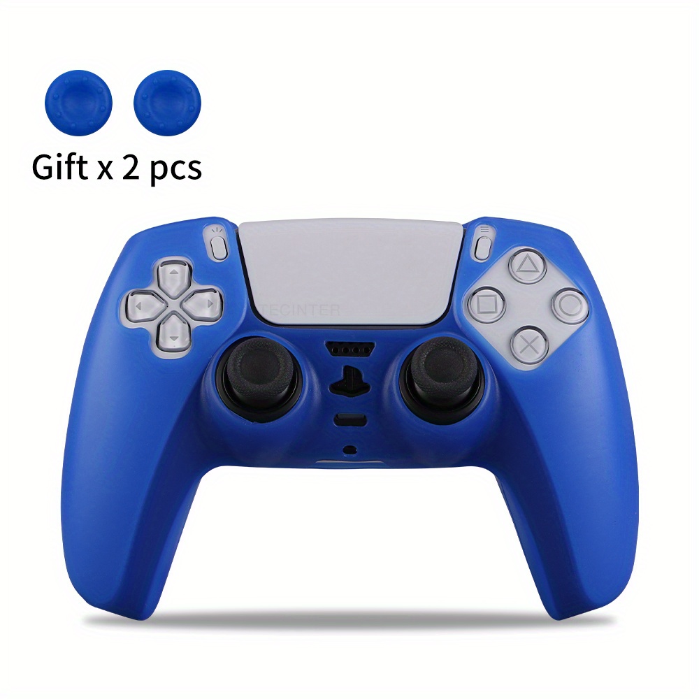 Cheap Soft Silicone Gel Rubber Case Cover For SONY Playstation 5 For PS5  Controller Protection Case For PS5 Gamepad