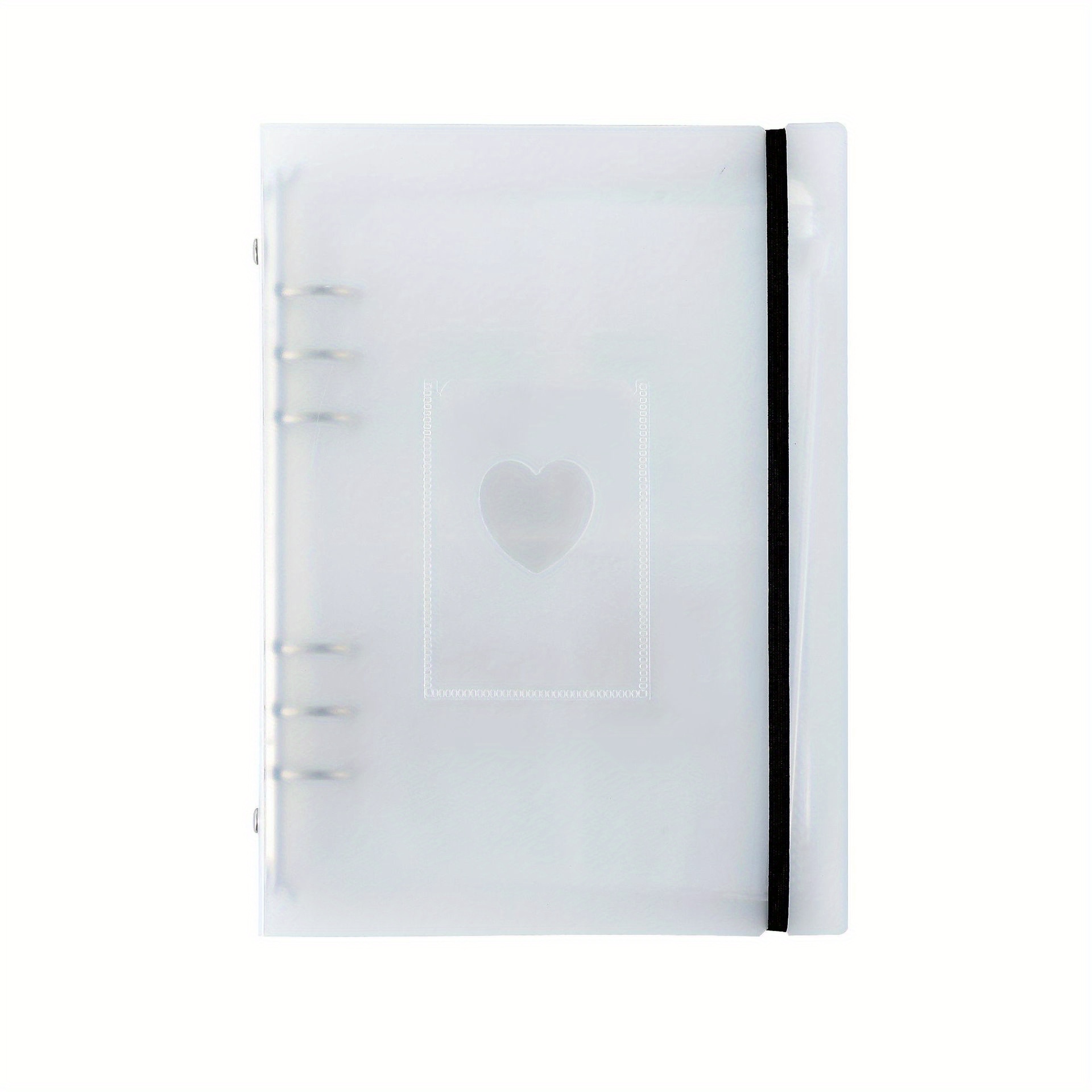 Classeur transparent 2 trous pour album photo avec autocollants Classeur de  poche pour cartes photo Album photo de cartes postales Organiseur  d'autocollants Organiseur d'autocollants -  Canada