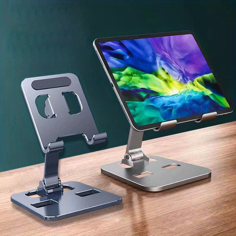 Anozer Soporte para tablet, ajustable y plegable de aluminio para iPad,  diseñado para iPad Air 5/4 2022, para iPad Mini 6/5, iPad 10.2, iPad Pro