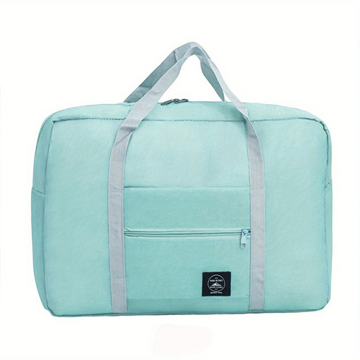 Large Capacity Duffle Bag, Zipper Luggage Handbag, Foldable Travel Storage  Handbag - Temu Switzerland