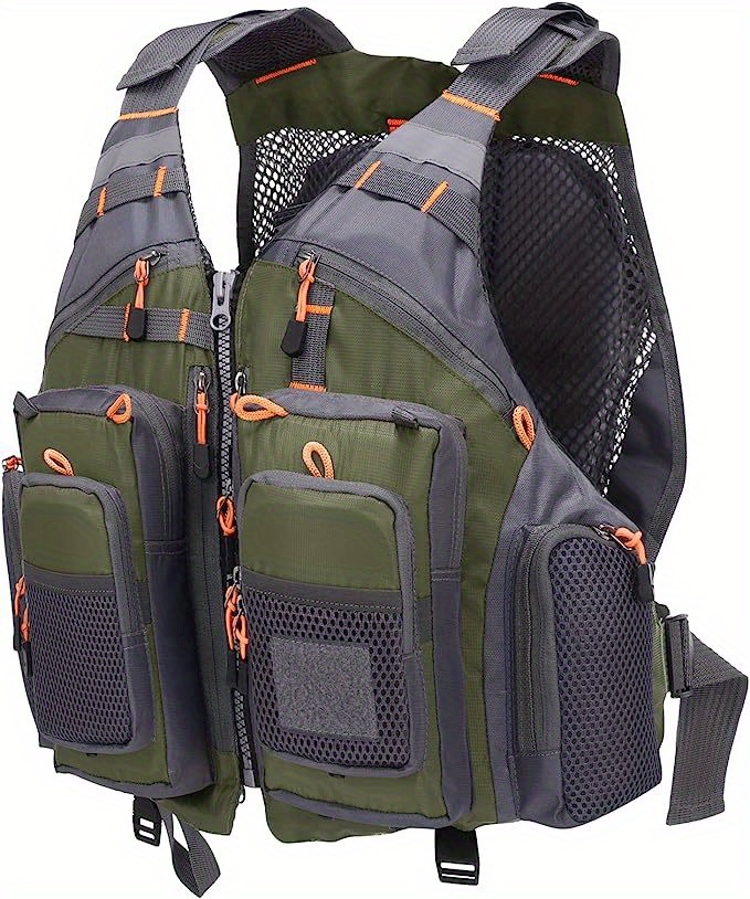  Rizanee Sportsman Outdoor Multi-Pocketed Fly Fishing