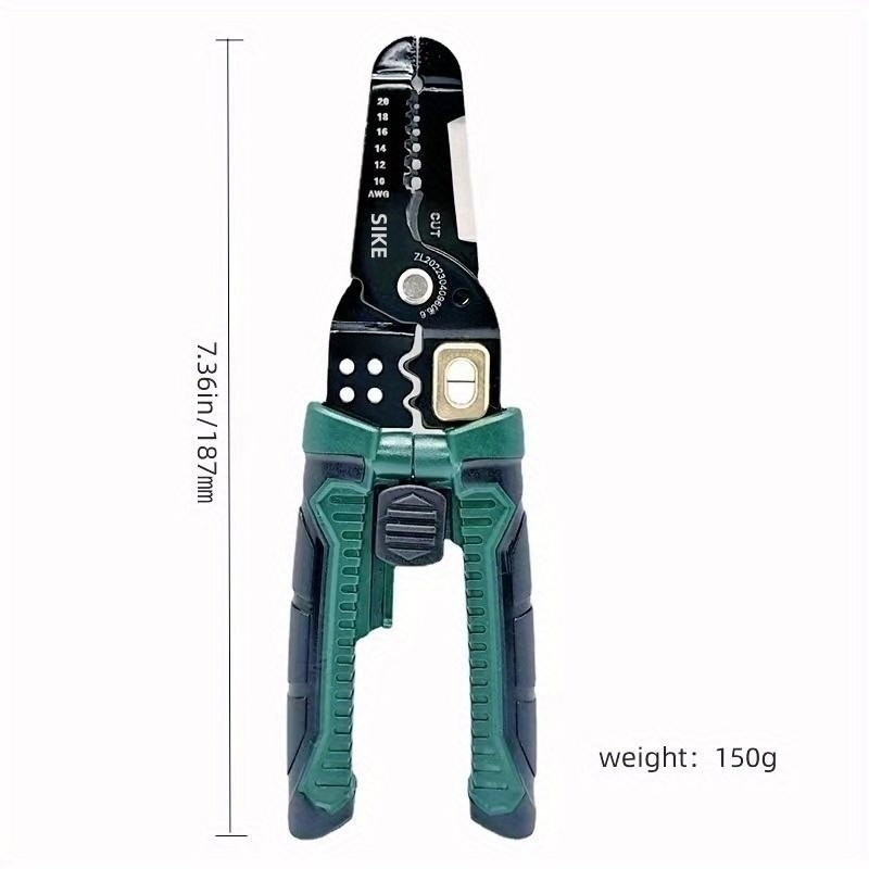 ABN Multipurpose Crimping Tool - 8in Professional 10-18AWG Universal Wire  Cutters Electrical Wire Stripper Tool for Electrical and Mechanical Use