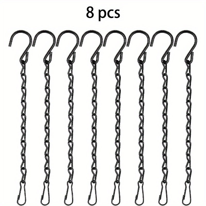 Swivel Hooks Clips for Hanging Wind Spinners Wind Chimes Hanging Plants  Crystal Twisters Pots Birdcage Party Ornaments Hooks - Pack of 6