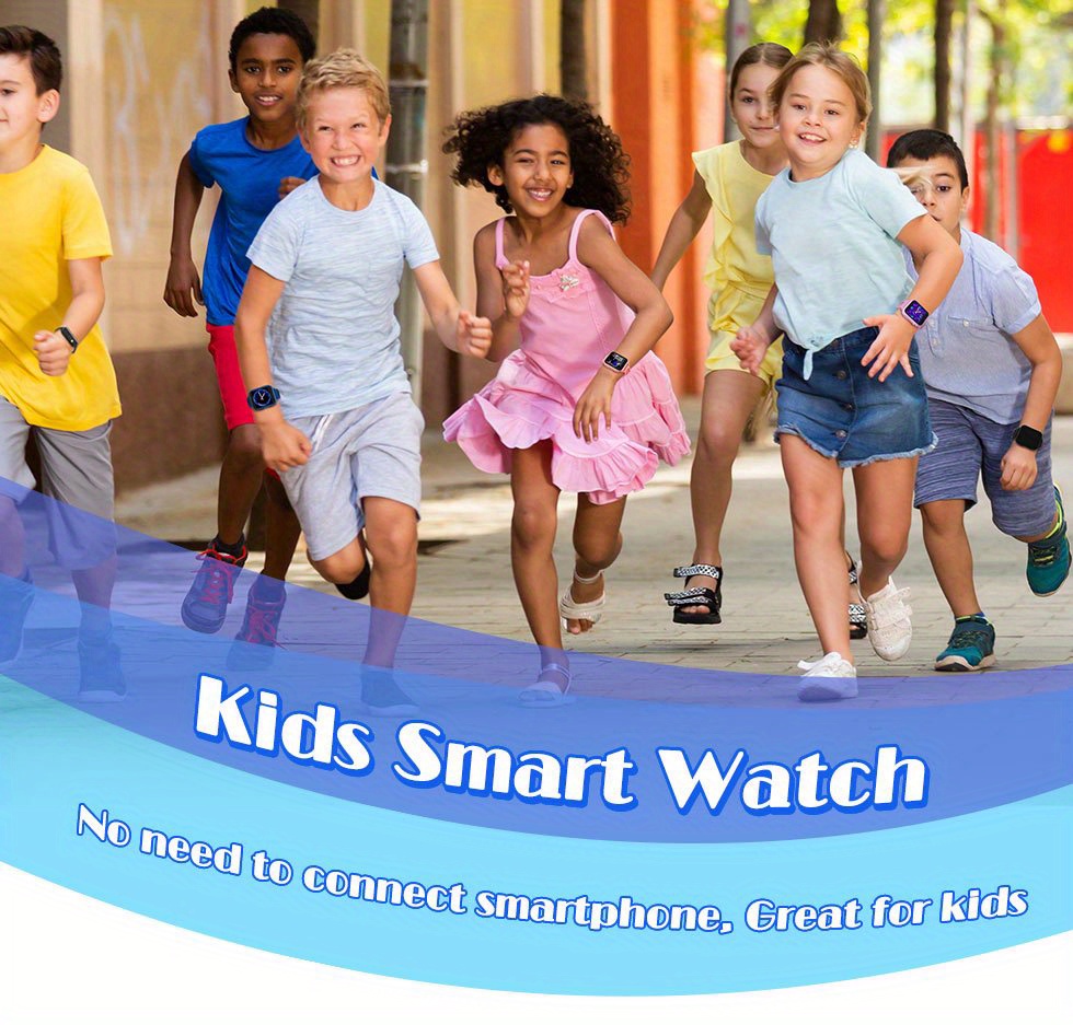 Smart Watch Bambini Videocamera Lettore Musicale 24 Giochi - Temu Italy