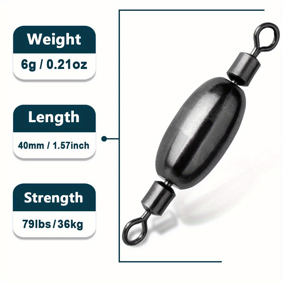 Line Sinkers Weights Additional Weight Copper Fishing Lead - Temu Italy