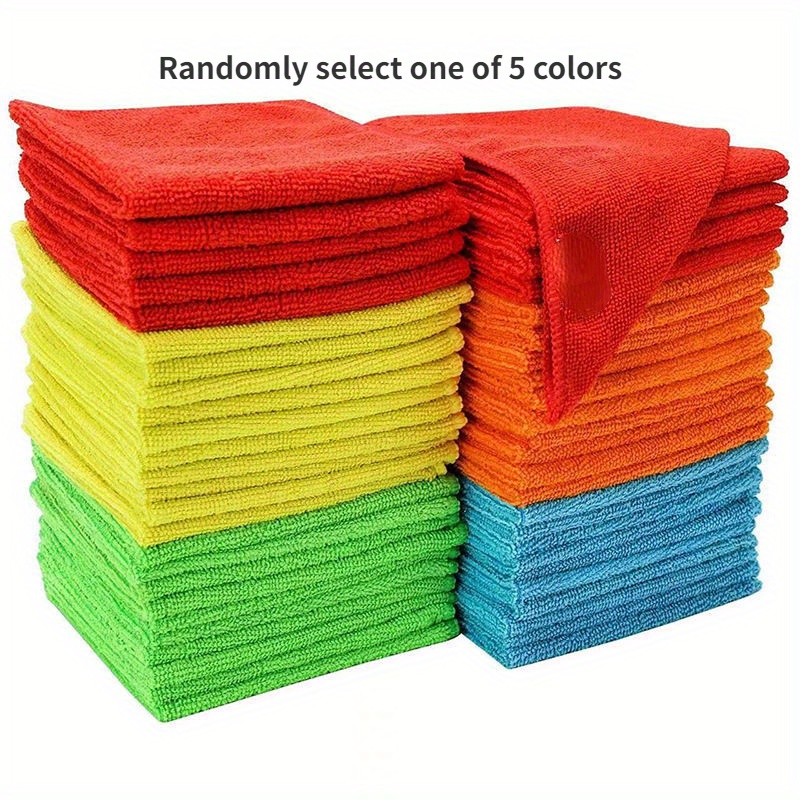 1pc Microfiber Dish Cloth For Kitchen And Home Cleaning, Super