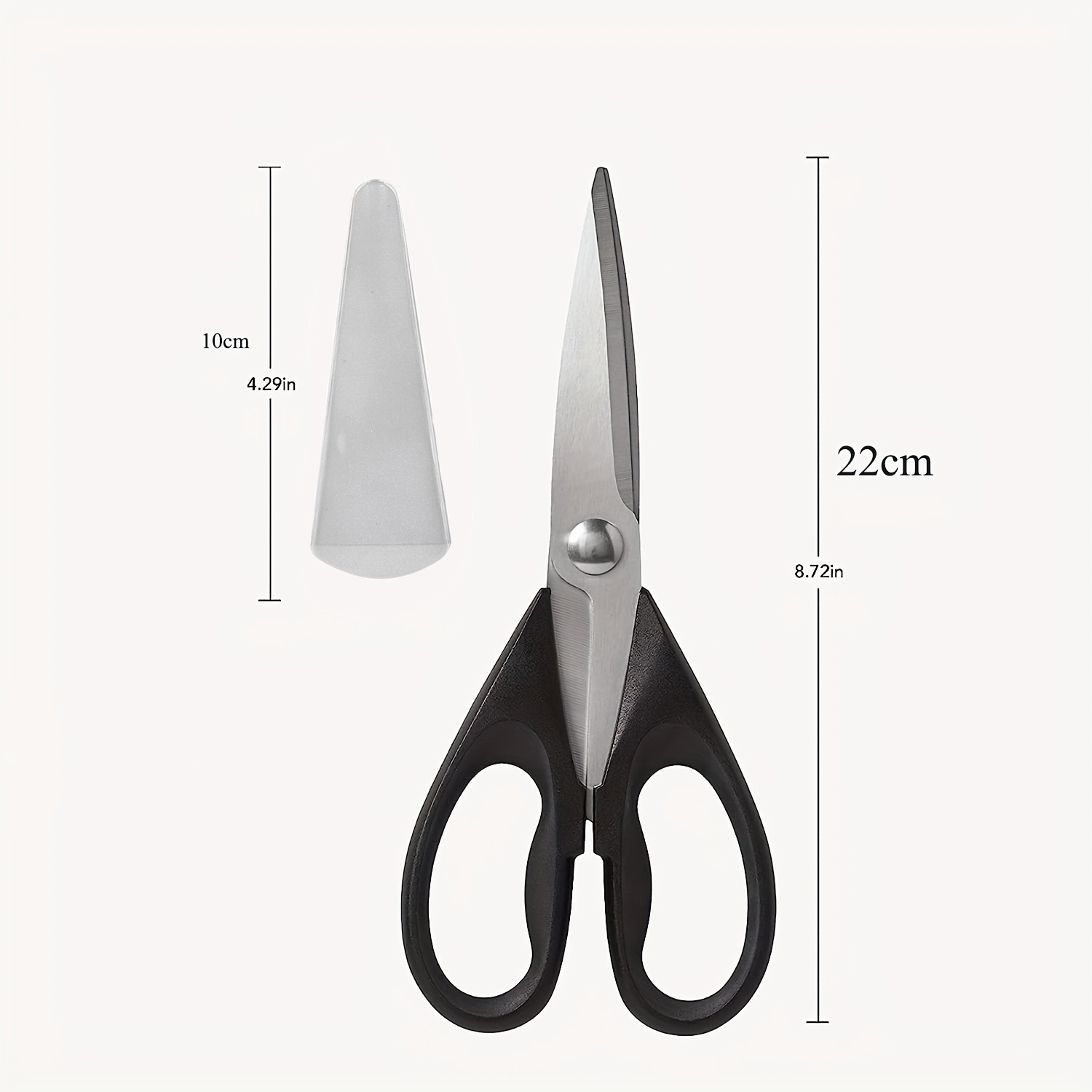 Kitchen Scissors, Heavy Duty Meat Scissors Poultry Shears, Dishwasher Safe  Food Scissors, All Purpose Stainless Steel Utility Shears With Protective  Sheath, One Size, Black - Temu