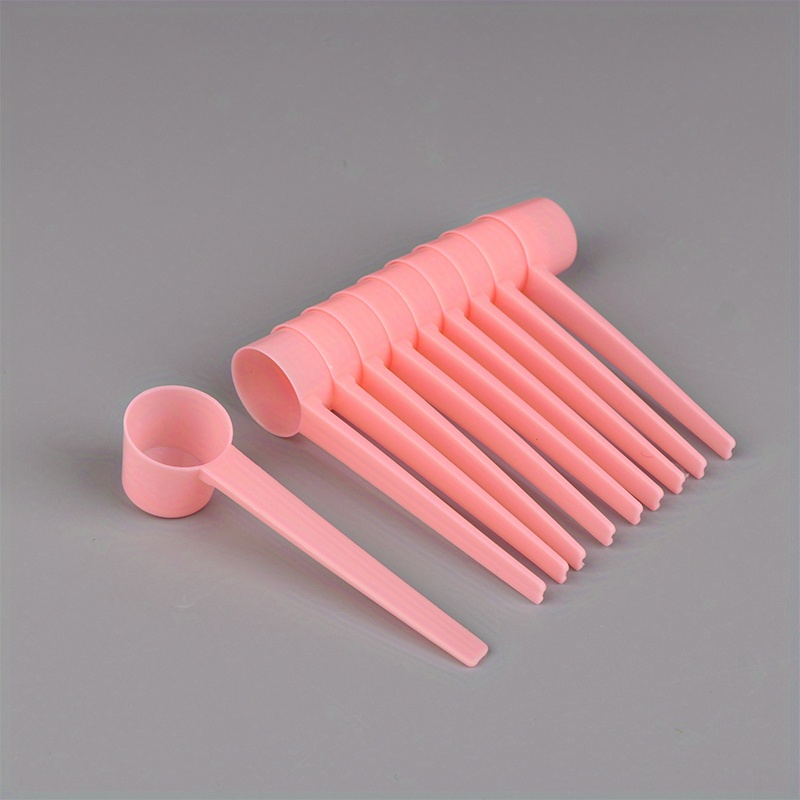 Set of 5 Kitchen Measuring Spoons Plastic Teaspoon Measure Spoon Cups Gram  Scoop
