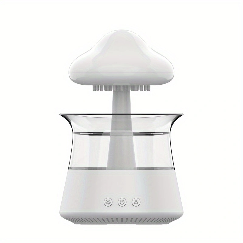 Lutabuo Humidificateur champignon goutte de pluie, sommeil