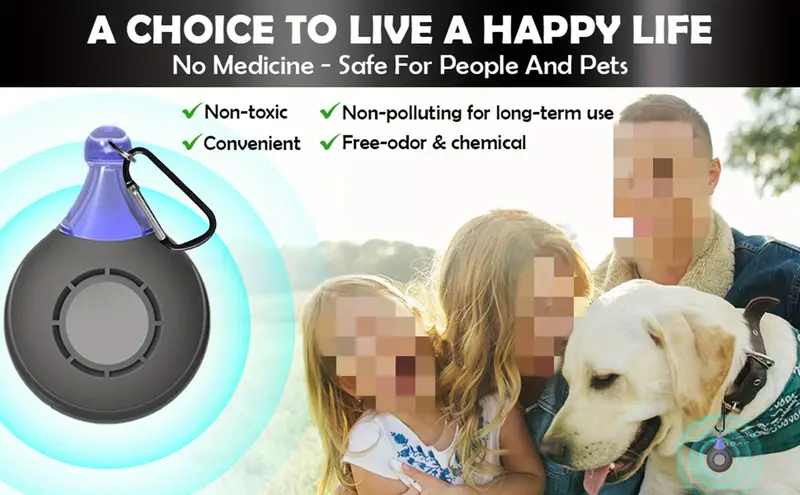 ultrasonic flea tick repeller for pets mosquito repellent bug repellent insect repellent ultrasonic pest repeller flea and tick prevention for cats dogs dog flea tick control the flea collar will protect your pets automatically details 6