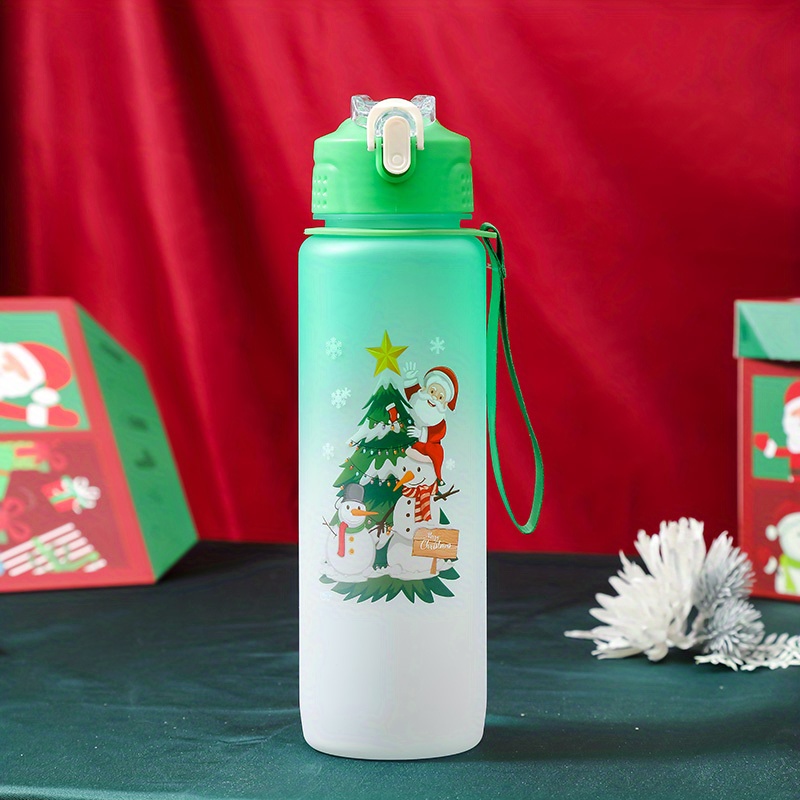 32oz Sports Water Bottle with Leakproof and BPA-Free,Christmas Santa Claus  Cute Polar Bear Christmas…See more 32oz Sports Water Bottle with Leakproof