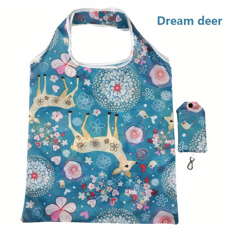Reusable Shopping Bags Tote Bag Portable Folding Bag