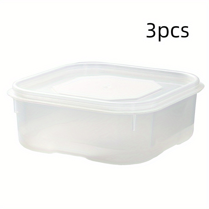 PBENO Food Storage Container Household Fresh-keeping Box With Lid  Japanese-style Frozen Meat Storage Box Can Be Refrigerated And Sealed  Storage Box