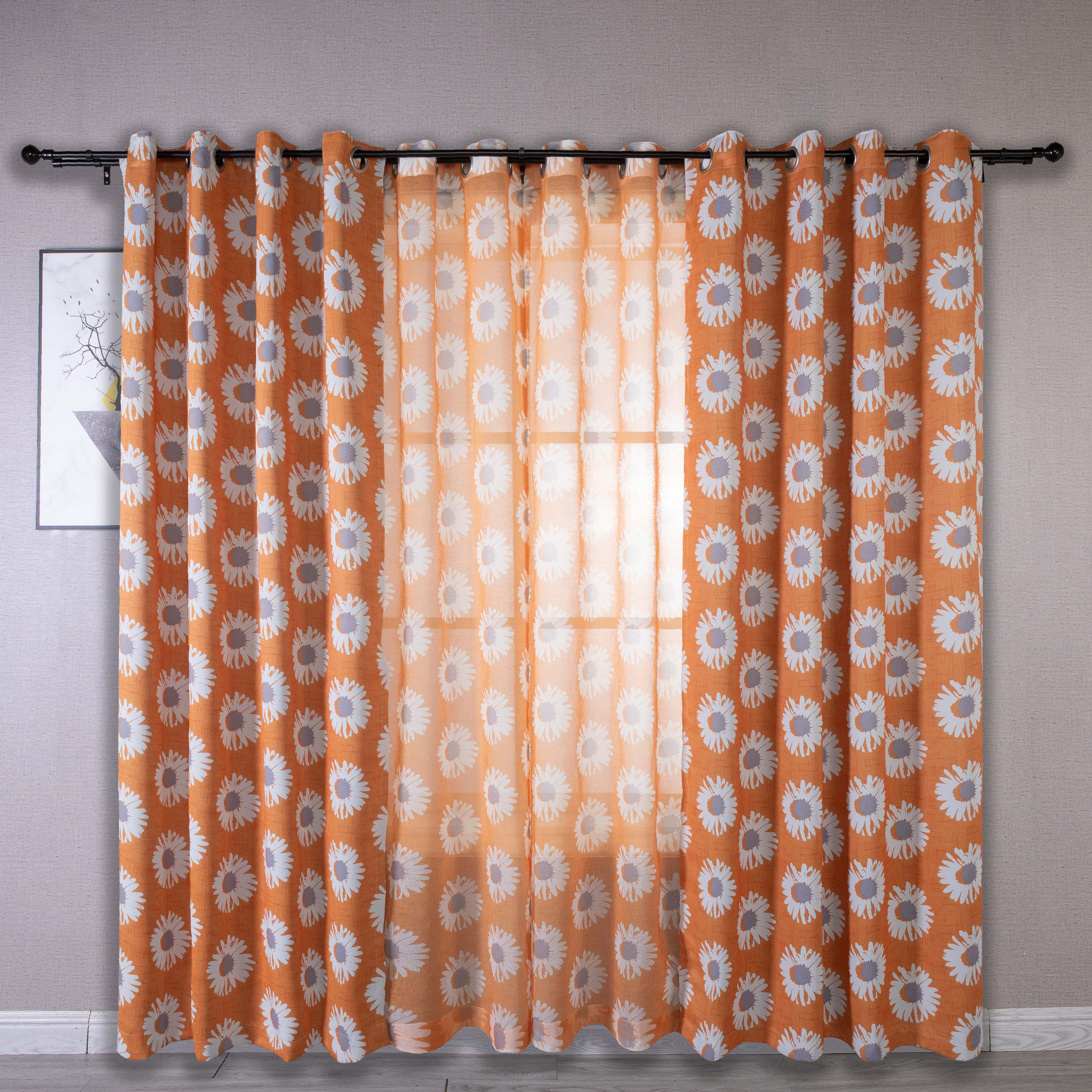 Ycolnaefllr Barras de cortina dobles doradas de 1 pulgada de diámetro para  ventanas de 48 a 84 pulgadas, barra de cortina doble telescópica ajustable