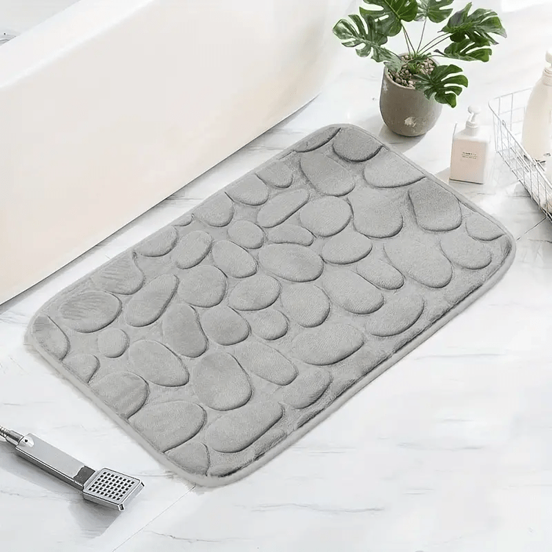 Bath Shower Foot Back Scrubber Mat, Non-slip Shower Mat With Drain Holes  Suction Cups, Quick Drying Easy Cleaning, Exfoliating Dead Skin Foot  Massage, Bath Mat For Tub & Shower Stall & Bathroom 