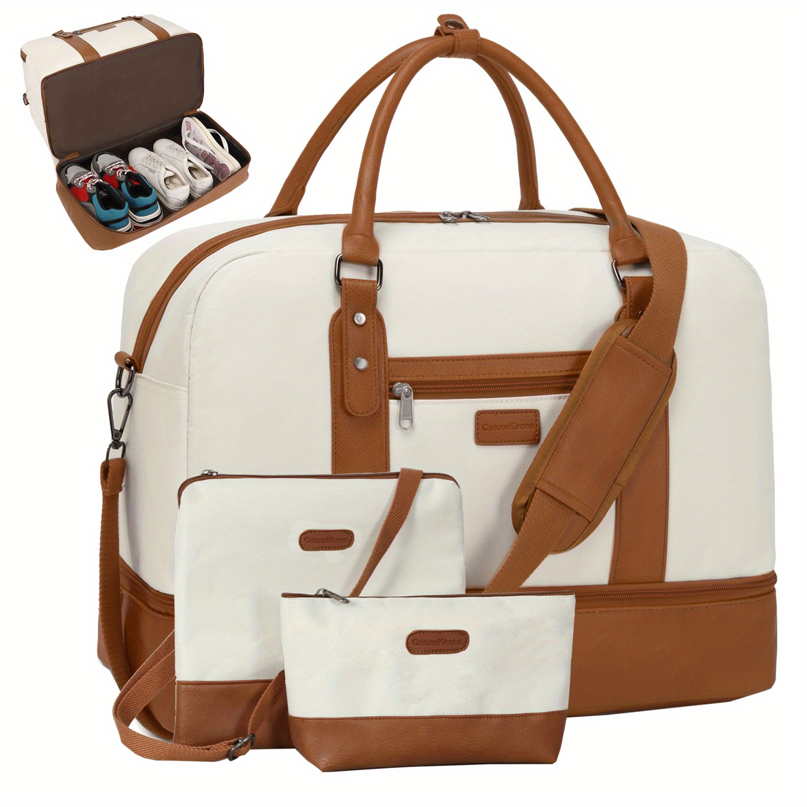 Women's Bag Shoulder Tote Handbag Beautiful Cherry Blossom Print Zipper  Purse Top-handle Zip Bags for Gym, Work, School