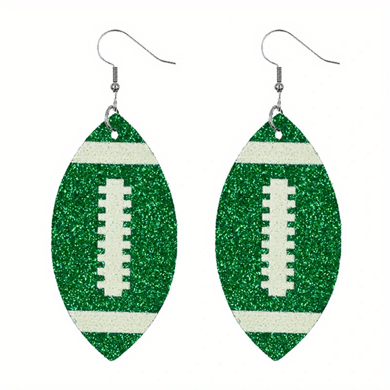 Seattle Seahawks Dangling Earrings - NFL Football Fan Shop Sports