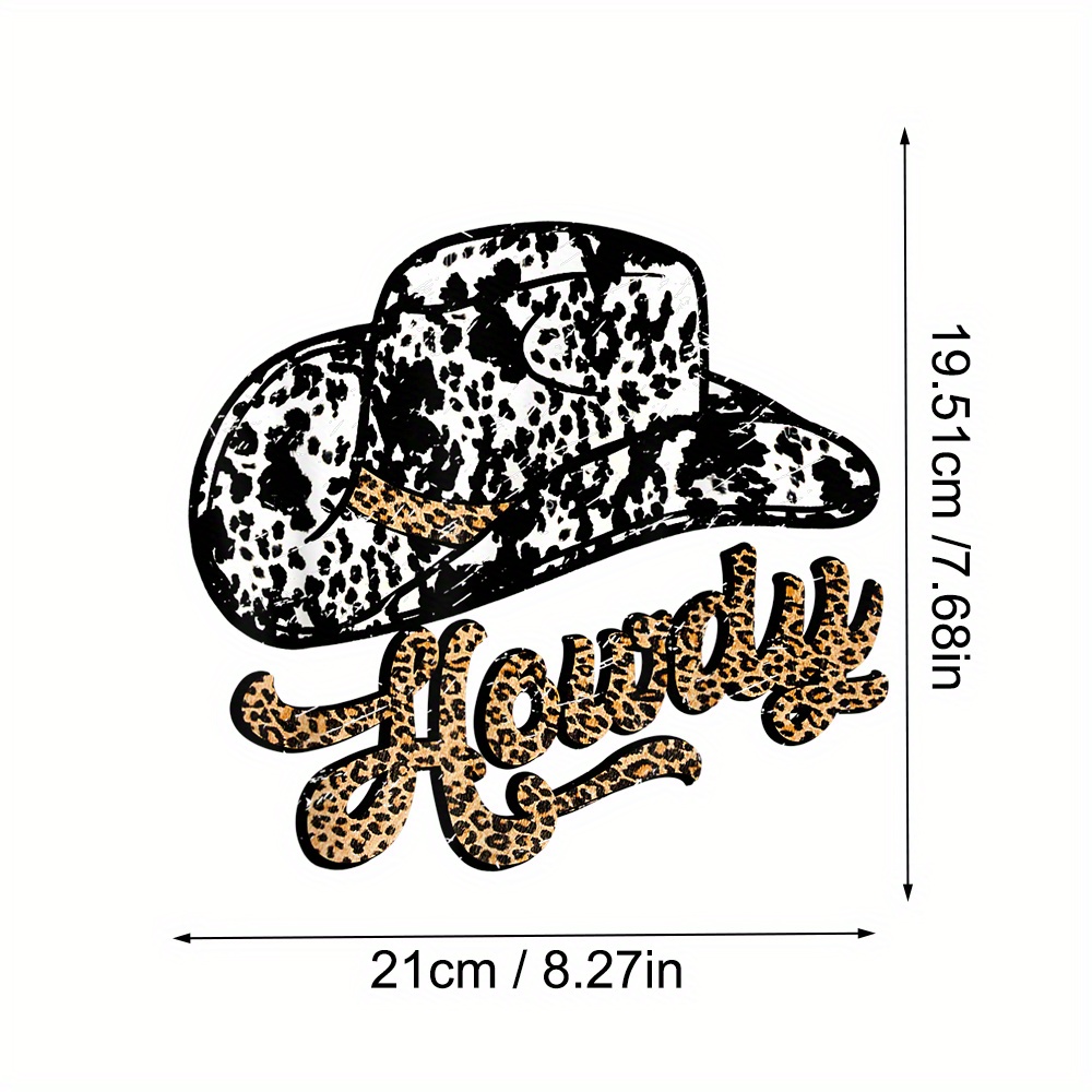 Cowgirl Stickers Hat Western Boots Sticker Pack Perfect - Temu