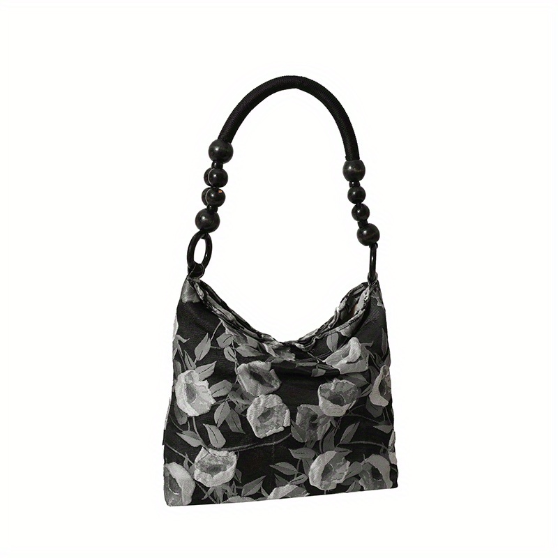 Floral Jacquard Crossbody Bag, Fairy Shoulder Hobo Bag, Women's Sweet  Casual Handbag & Purse - Temu