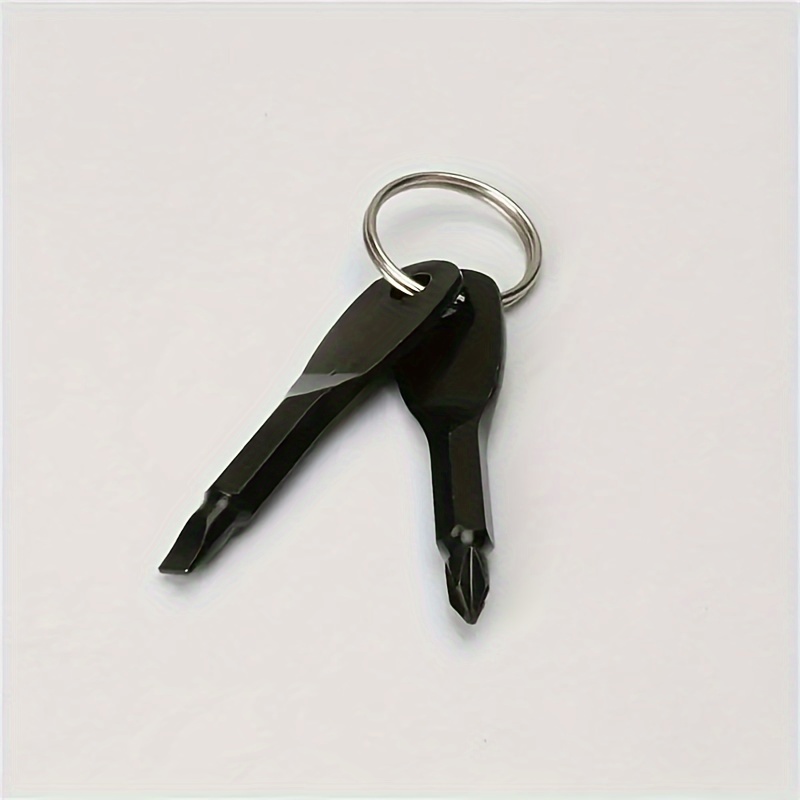 Portable Phillips Slotted Screwdriver Key Ring - Temu