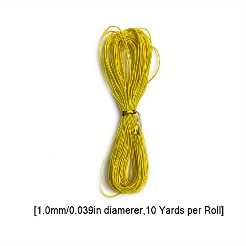 10 Yards/ 9.2 Meters Elastic Cord Sewing Beading String - Temu