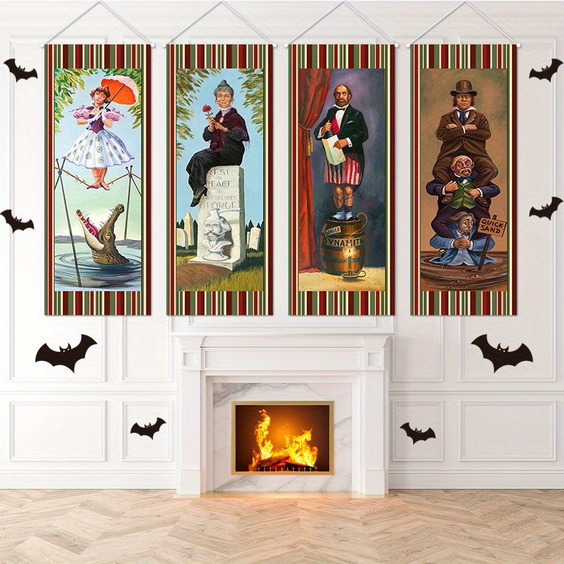 haunted mansion stretching portraits