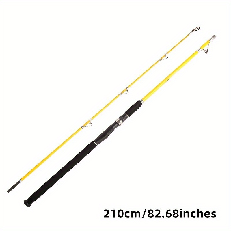 Spinning Rod 2 Sections Boat Fishing Pole Freshwater - Temu Philippines