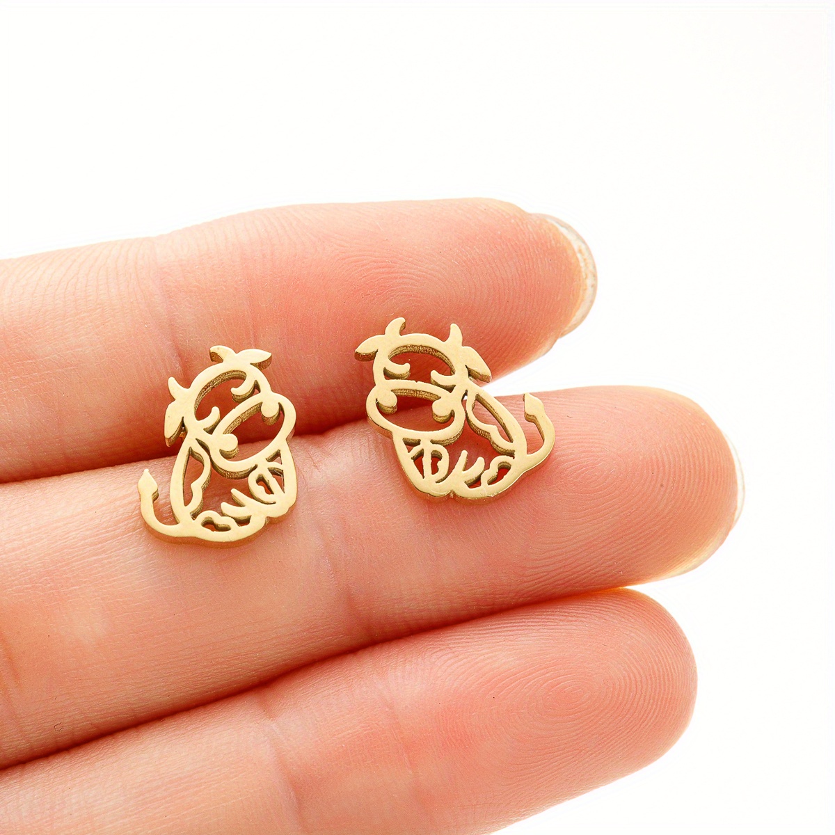 22k Earrings Solid Gold Men Jewelry Simple Nattiyan Diamond Cut Design –  Forever22karat