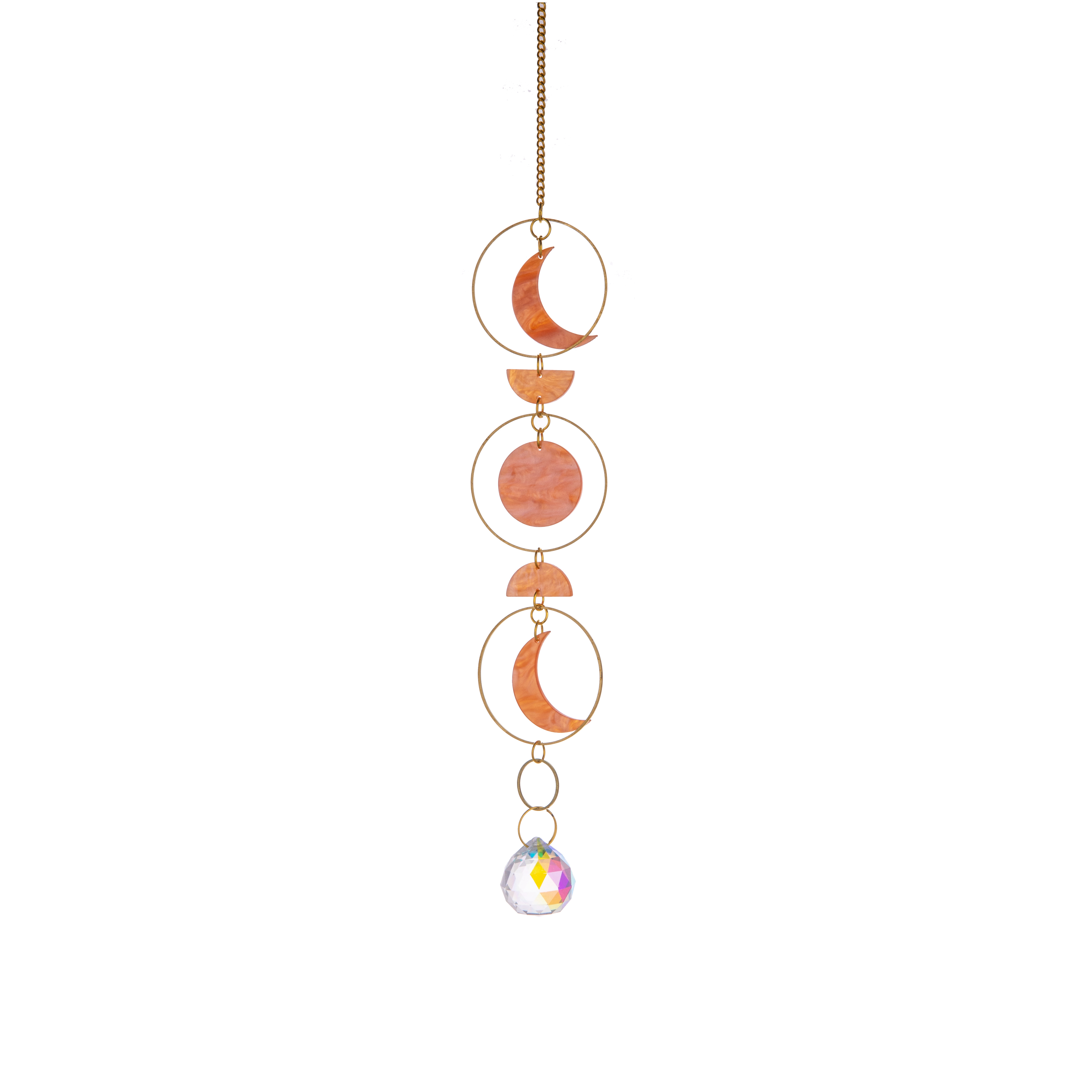 1 Pendentif Motif Coquillage Attrape soleil En Cristal - Temu France