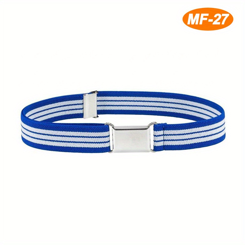 Elastic Belt Solid Color Pants Belt Adjustable Length Belt - Temu