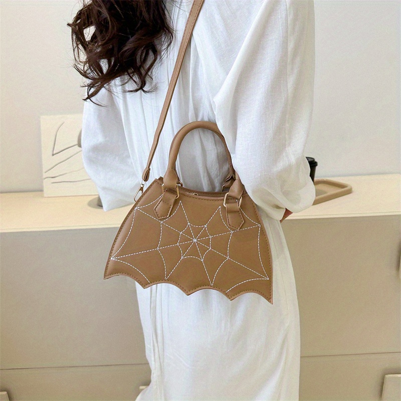 Fashion Punk Halloween Bat One shoulder Bag Gothic Small Top - Temu