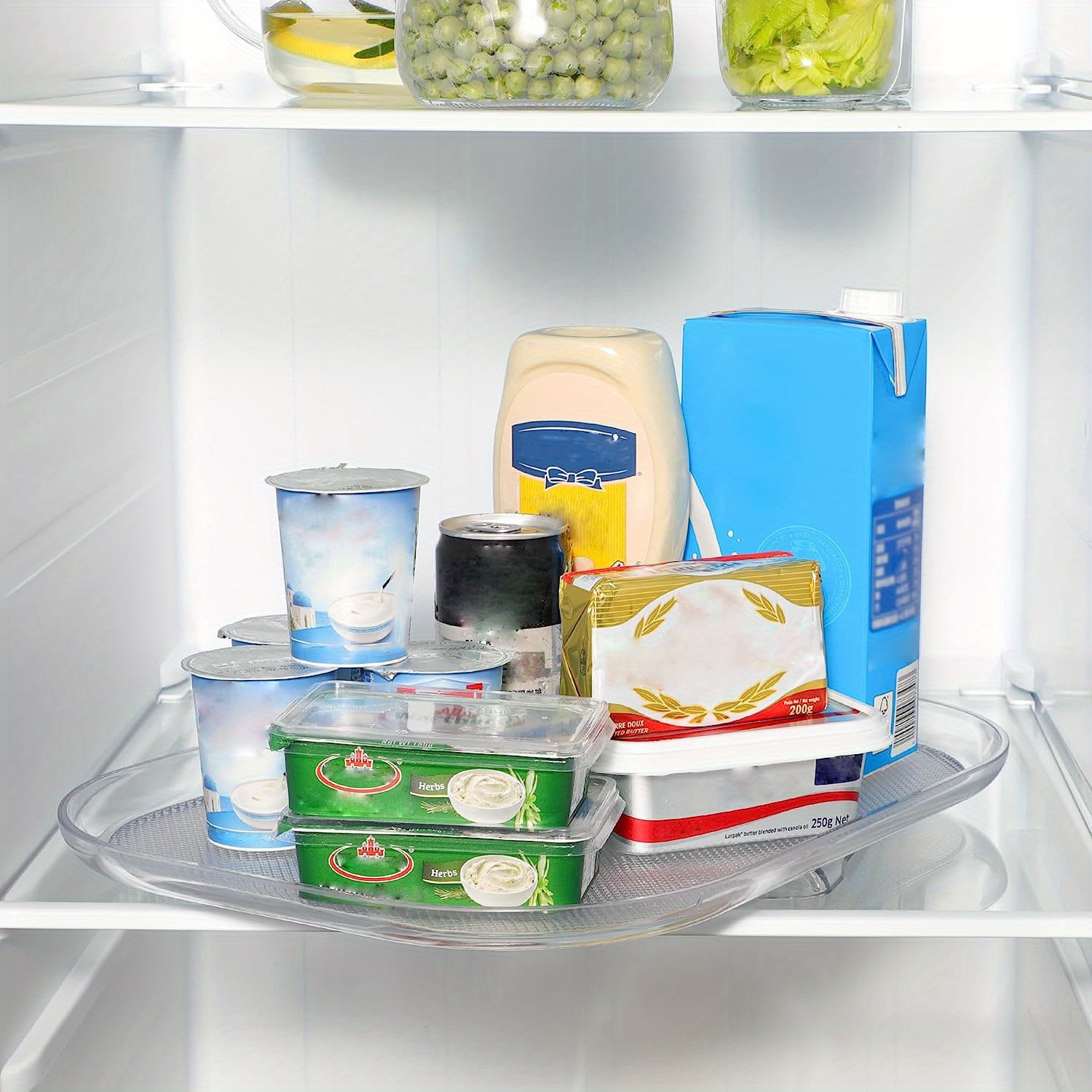 Herb Storage Containers For Refrigerator-1pc Kitchen Storage