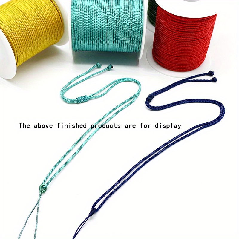 Hand Woven Mambo Thread Jade Jade Rope Nylon Rope Diy Temu